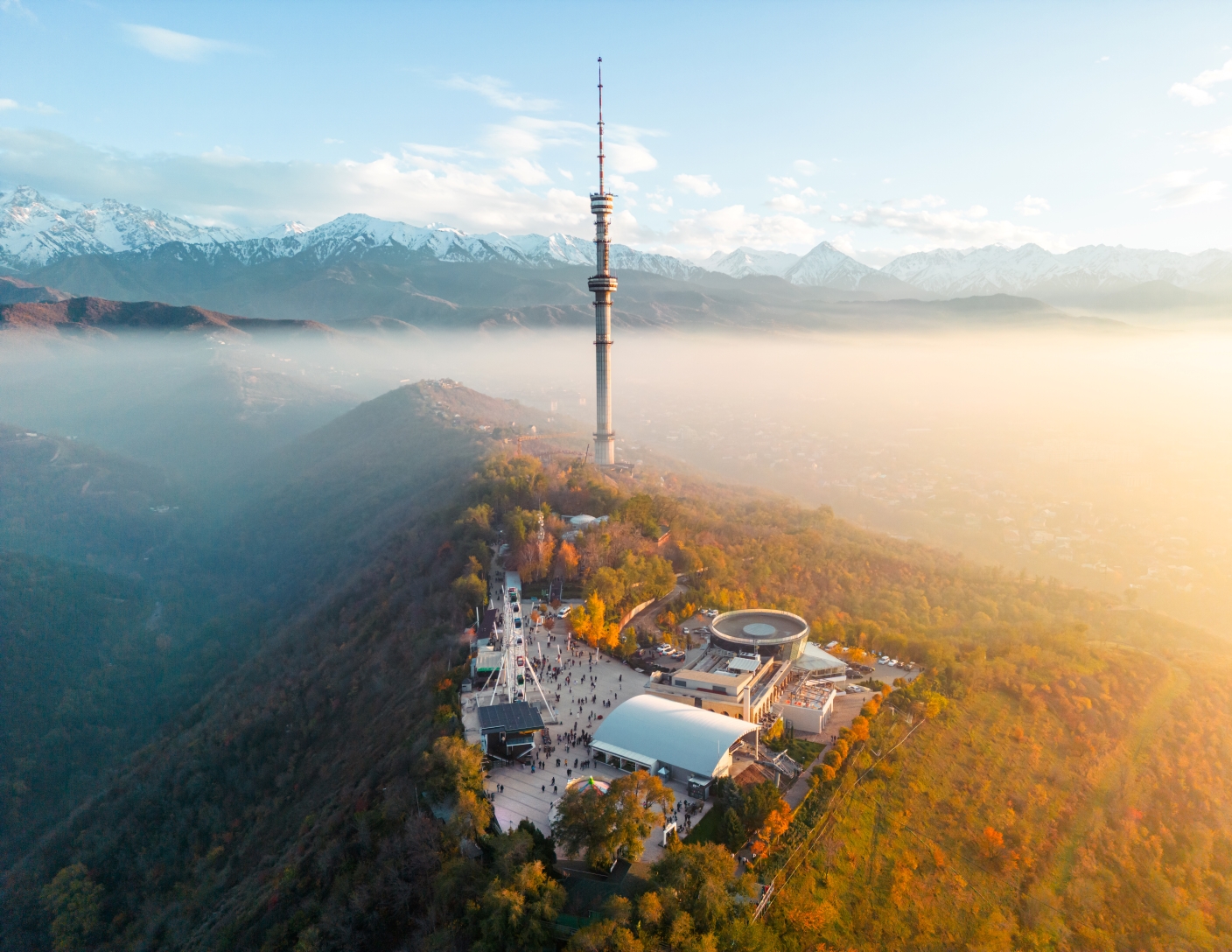 Park Kok Tobe, panoramatický výhľad