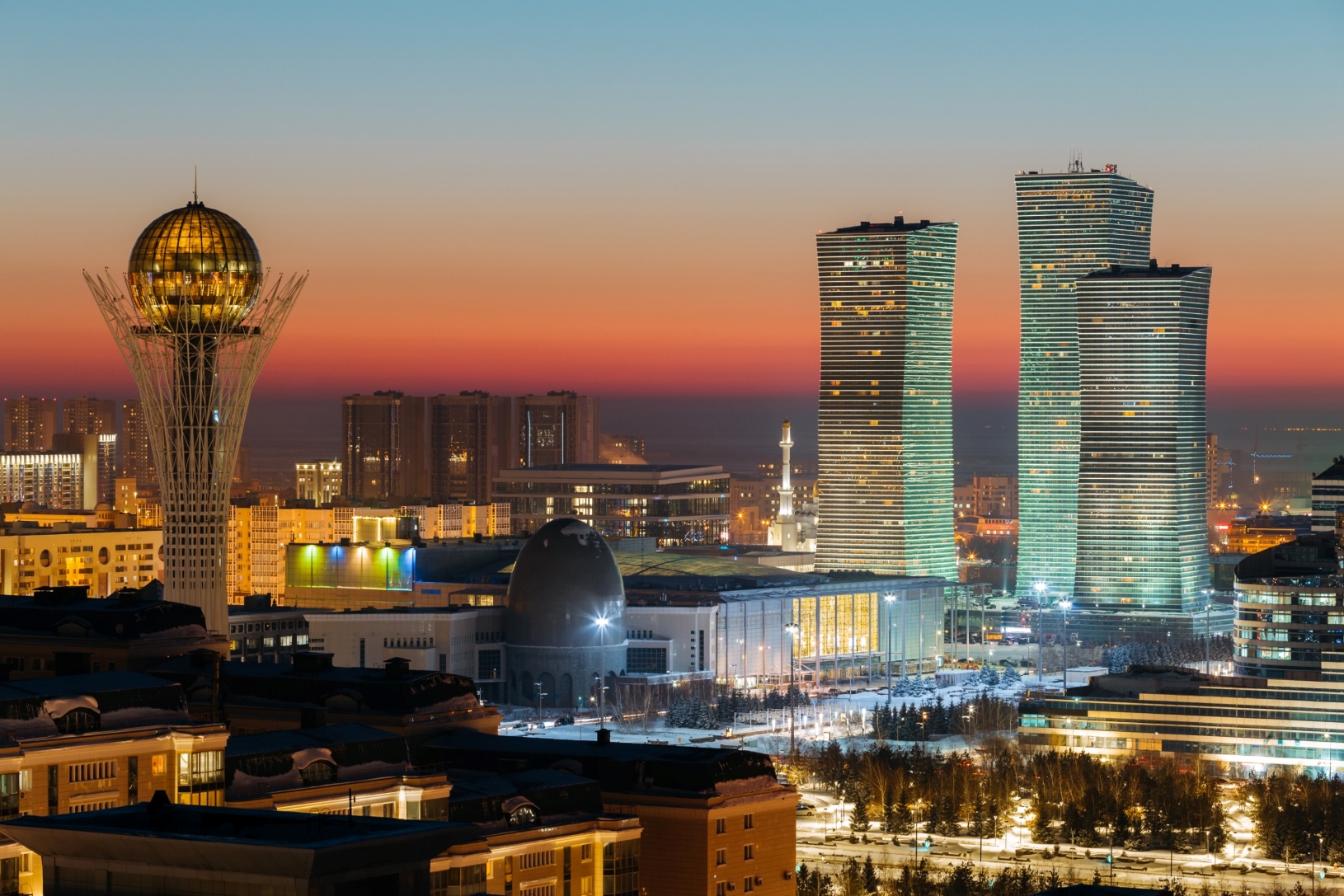 Monument Baiterek, Astana