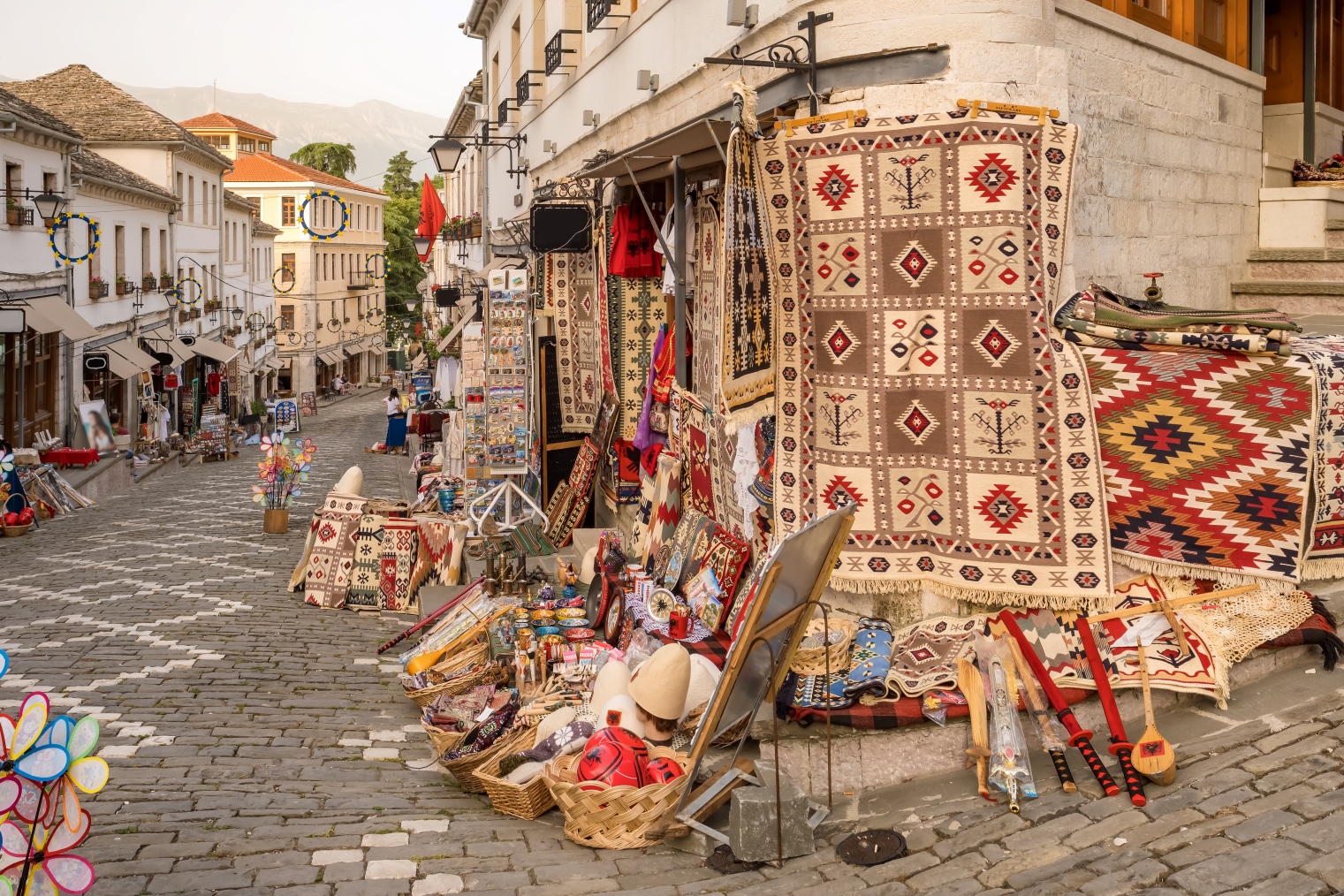 Gjirokaster, trhy, bazár