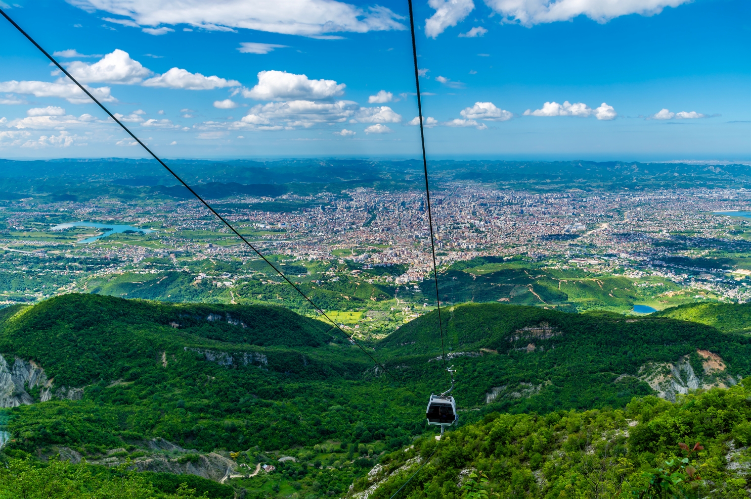 Hora Dajti, Tirana, lanovka