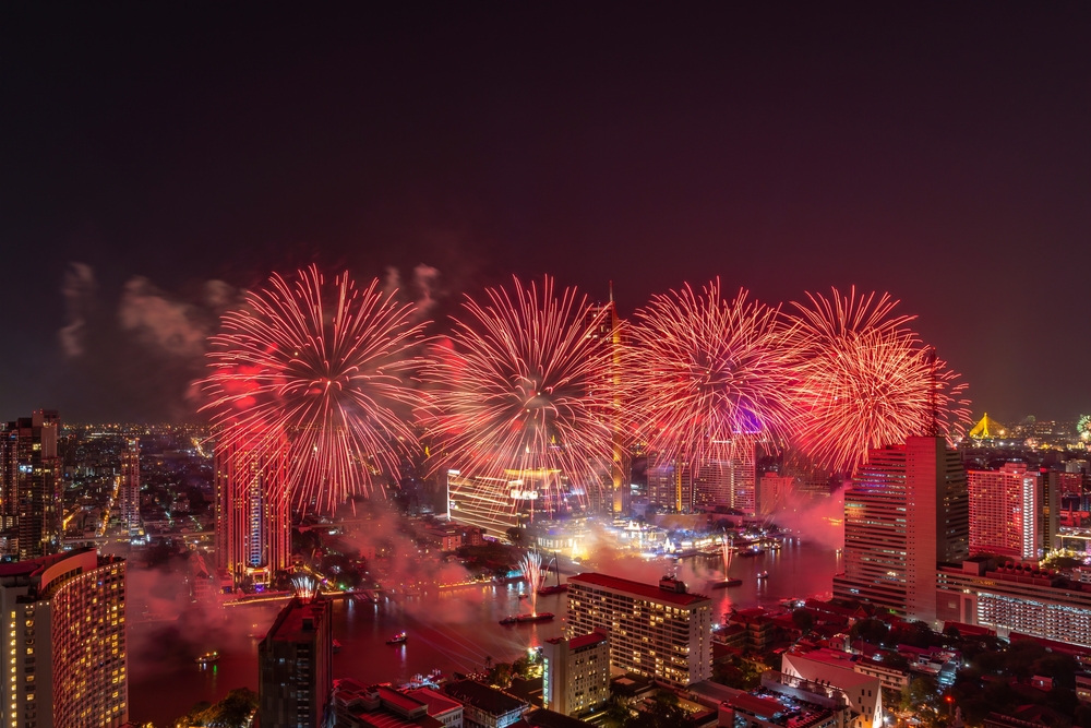 Silvester v Bangkoku